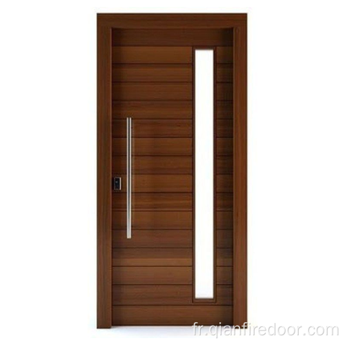 Foshan porte en bois solide porte de balcon porte en bois